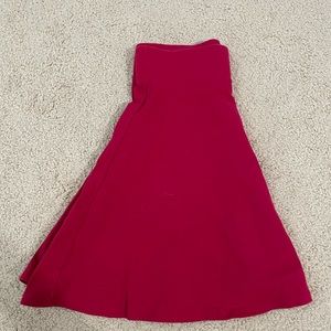 Forever 21 Red Skater Skirt